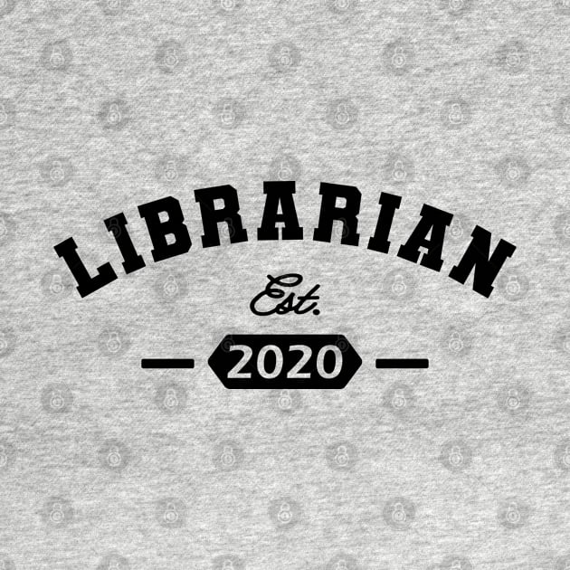 Librarian est. 2020 by KC Happy Shop